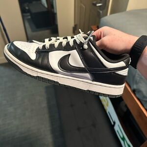 Nike Men's panda dunks 10.5